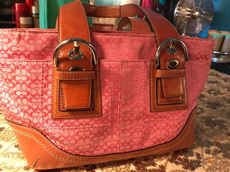 how much is a vintage coach purse worth